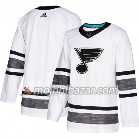 Dresovi St. Louis Blues Blank 2019 All-Star Adidas Bijela Authentic - Muške